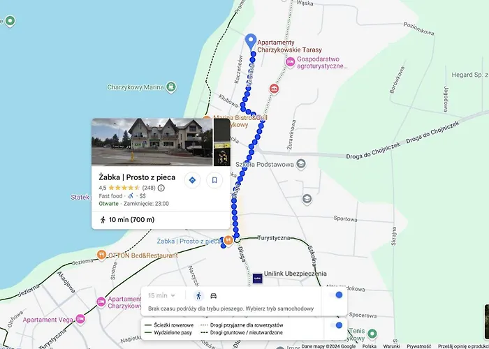 شقة Charzykowskie Tarasy *